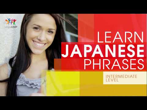 Learn Japanese Phrases -Intermediate Level! Learn important Japanese words, phrases & grammar -fast! Video