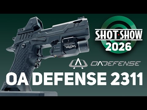 SHOT Show 2026: OA Defense 2311 Pro Elite Compact – Race Gun Speed Meets Duty Reliability! 💥