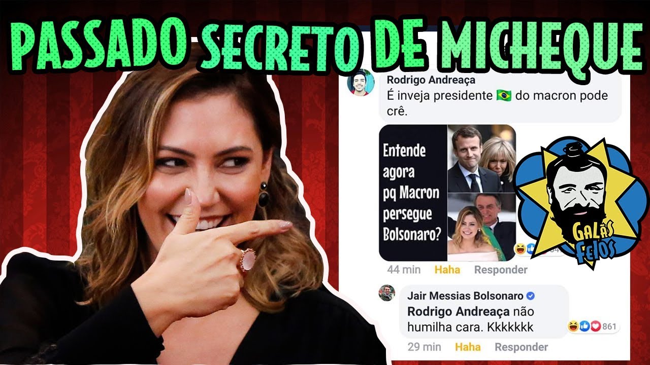O PASSADO SECRETO DE MICHELLE BOLSONARO | Galãs Feios