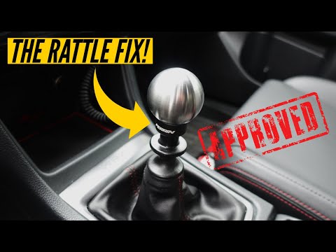 PERRIN Shift Knob + Anti-Rattle Adapter | 2018 Subaru WRX