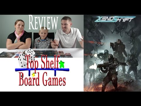 Top Shelf Board Games Review Xenoshyft Onslaught