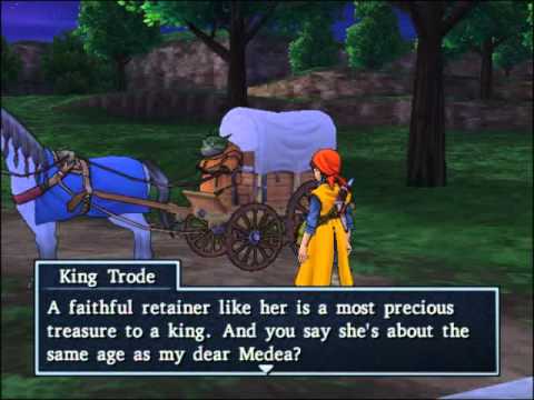 43 Dragon Quest 8 Cut-scene - Trode insists you help Emma
