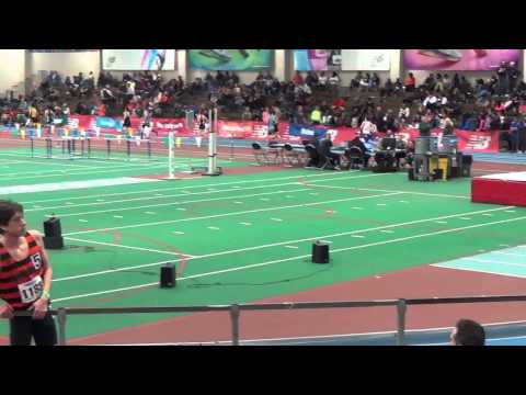 Boys 2 Mile Heat 1 - 27th New England Indoor Track and Field Championships (2014)