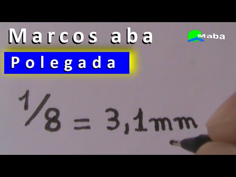 POLEGADA PARA MILÍMETROS - Sistema métrico Video