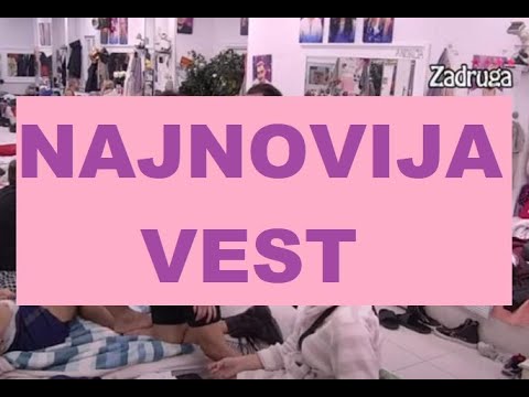 BUKNUO NEOČEKIVANI R  A  T - POTPUNO PODIIIVLjAO pa SKOČIIOI na nju #zadruga #zadrugainfo