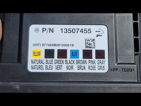 2016 Buick Cascada Body Control Module (BCM) Location and Removal