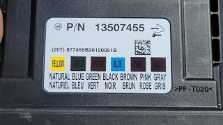 2016 Buick Cascada Body Control Module (BCM) Location and Removal
