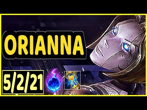ORIANNA VS LUX - 5/2/21 KDA MID GAMEPLAY CHALLENGER I