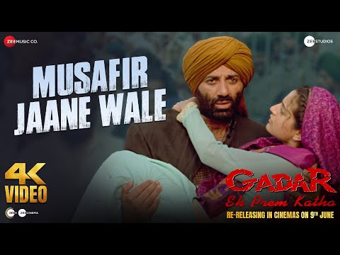 Musafir Jaane Wale - Gadar (Re-Release) | Sunny Deol & Ameesha Patel | Udit Narayan & Preeti Uttam