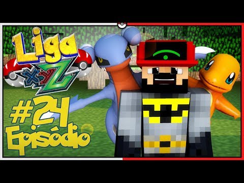 Pixelmon Liga XYZ #24 - Tive Muita Sorte mas e aquele 1% de Azar