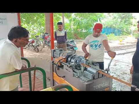 Topall Impex TMT Bar Threading Machine. CDRG45 Senser Model