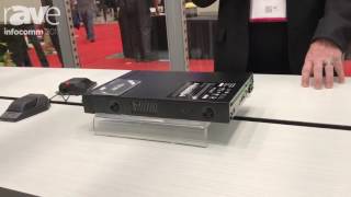 Video thumbnail for InfoComm 2017: Audio-Technica Unveils its ATDM-0604 Smart Mixer by rAVe [PUBS]