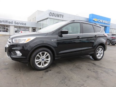 2018 Ford Escape SE Black