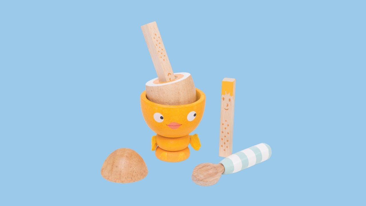 Le Toy Van Snídaňový set veselé vajíčko