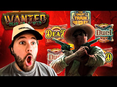 THE ULTIMATE WANTED DEAD OR A WILD BONUS LADDER SESSION!! (100x VS!!)