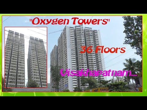 Oxygen Towers || 36 Floors || Visakhapatnam || Seethammadhara || Vizag Vision News...