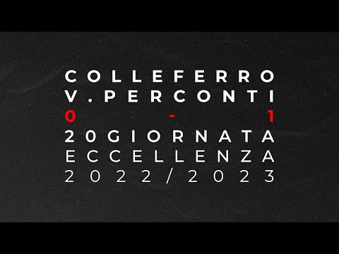 Eccellenza - Colleferro v Vigor Perconti