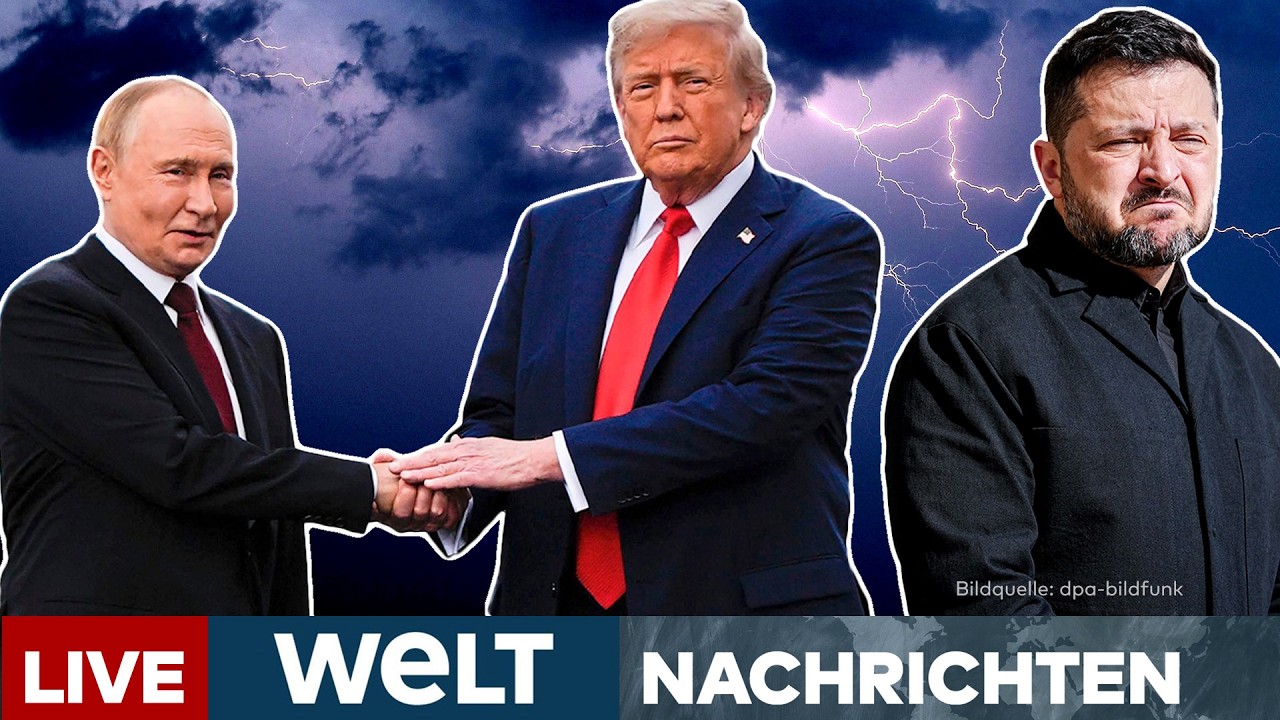UKRAINE-KRIEG: Donald Trump will Putin-Gipfel mit Selenskyj – Kreml will EU nicht einladen | LIVE