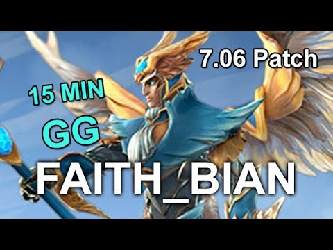 Faith_bian Skywrath Mage | 15 min GG | 7.06 Full Game