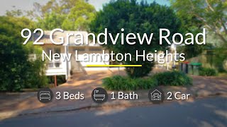 92 Grandview Road, NEW LAMBTON HEIGHTS, NSW 2305