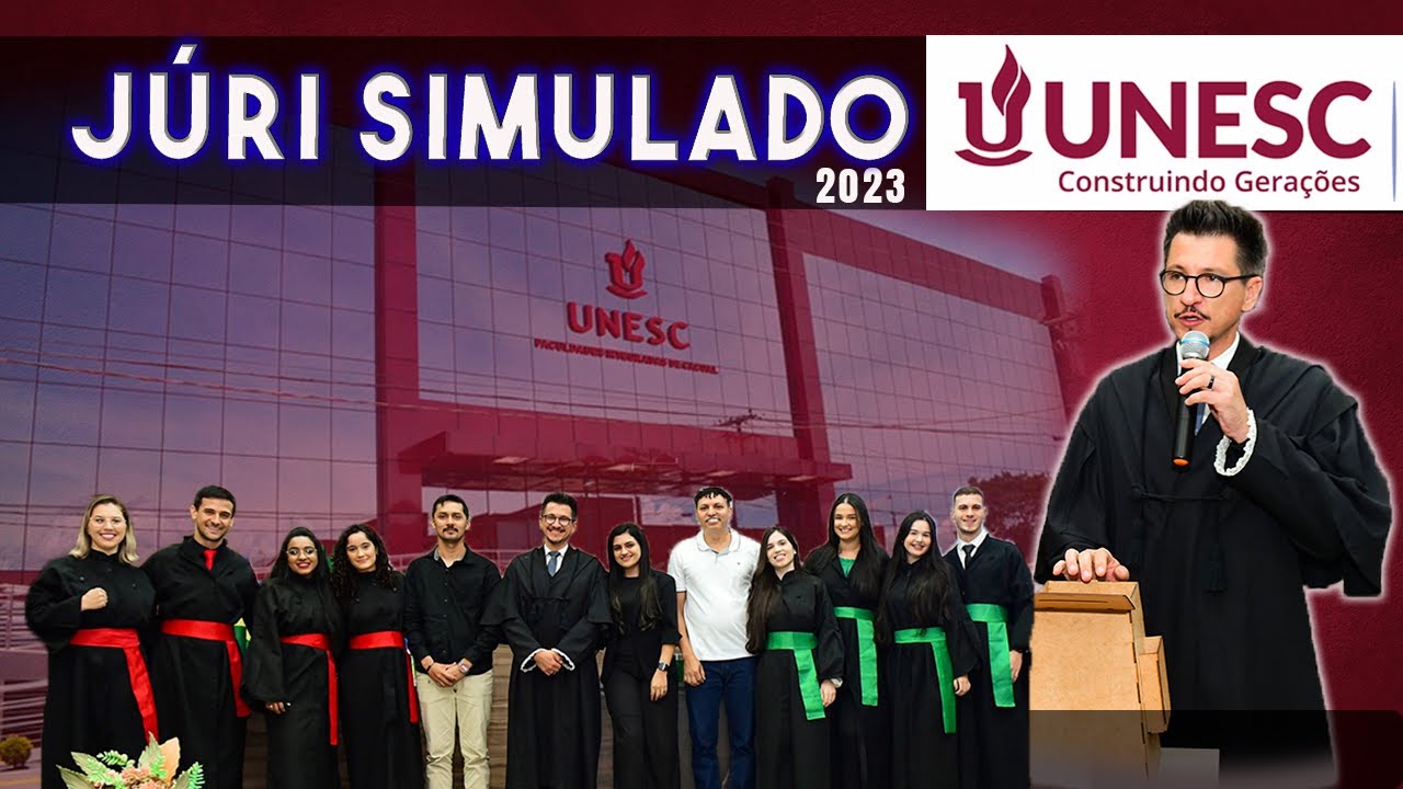 ✅ Tribunal do Júri Simulado 2023:  UNESC - Cacoal/RO