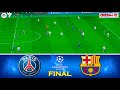 PSG vs Barcelona | Final UEFA Champions League 2024 | EA FC 24 Full Match All Goals | Gameplay PC