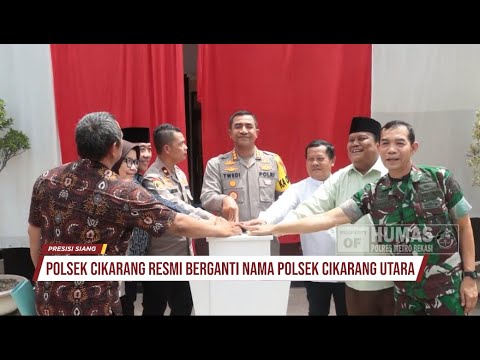 PERESMIAN POLSEK CIKARANG UTARA