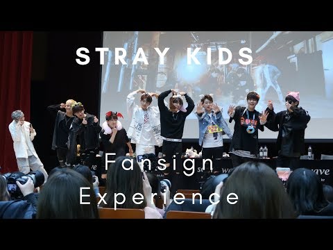 180113 Stray Kids Fansign Experience 스트레이키즈 팬싸인