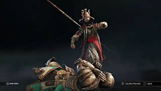 For Honor - Nobushi angry at Warden