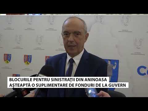 Blocks for disaster victims in Aninoasa, awaiting funds from the Government