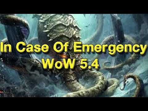 In case Of Emergency - WoW quest