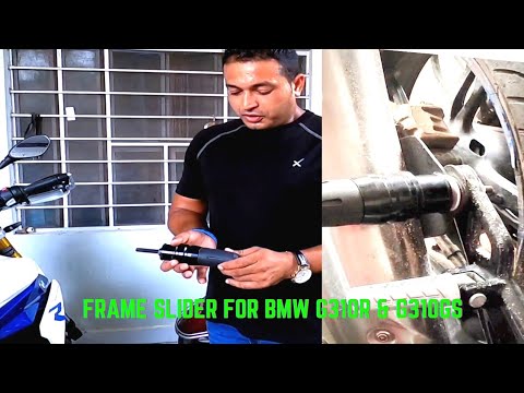 Thumbnail for How install frame sliders in bmw g310r & g310gs| best safety accessories for bmw bike|exhaust slider by BMW G310R, BMW
