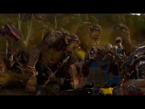 MASSIVE BATTLE ORC BOYZ VS SIGMAR   TOTAL WAR WARHAMMER