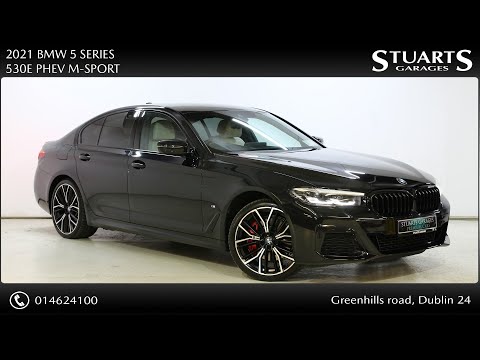2021 BMW 5 SERIES 530E PHEV M-SPORT 20"
