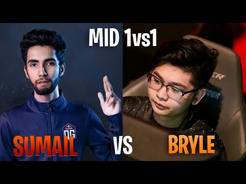 Sumail Vs Bryle Mid - Dota 2 Pro Tournament Match Mid 1 vs 1