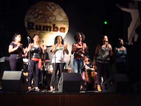 Obbini Okan en el Palacio de la Rumba