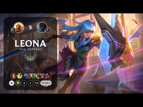Leona Support vs Maokai - KR Challenger Patch 12.21