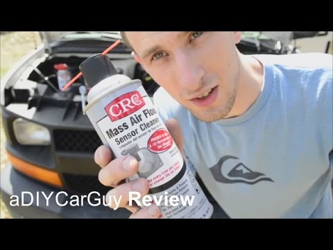 How To Clean Your Mass Air Flow Sensor - CRC MAF...