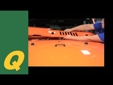 Kentrol Stainless Steel Hood Hinge Install for Jeep Wrangler JK