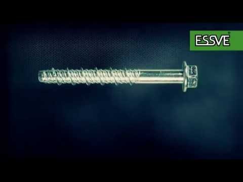 How to use a concrete screw