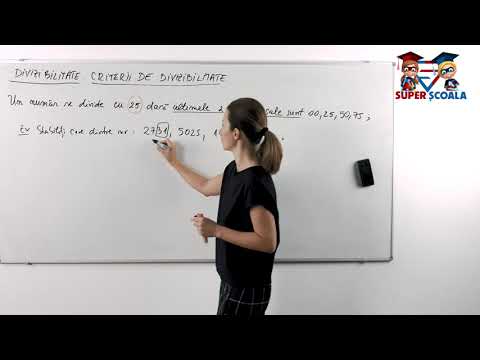 Clasa a V-a - Criterii de divizibilitate cu 25