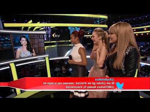 Katy Perry Message To Amber Carrington On The Voice