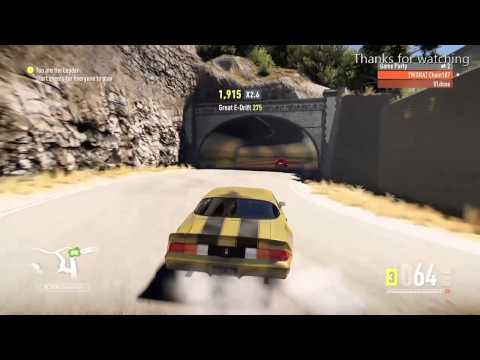 Forza Horizon 2 Chevrolet z28(drifting,insane corners)