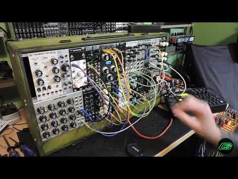 Pittsburgh Modular Crow [Safari] First Patches Eurorack Filter [Demo #1]