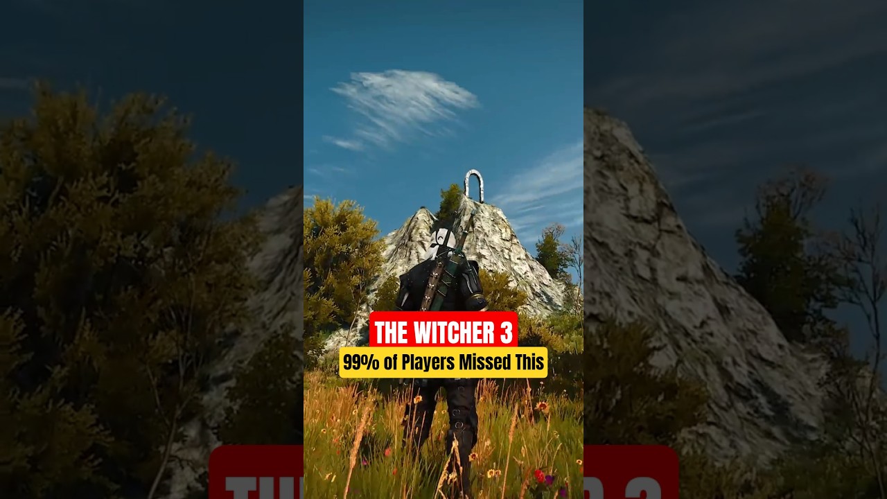 99% of Players Missed This – The Witcher 3 #shorts #thewitcher
