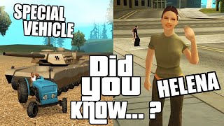 GTA San Andreas Secrets and Facts 48 How To Get Girlfriend, Helena, Tractor, Cluckin