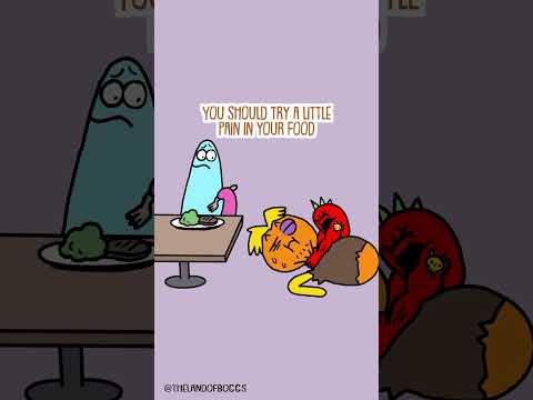 spicy food is painful...