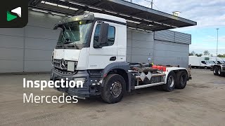 Hákový nosič kontajnerov Mercedes-Benz Arocs 2643 6X4 20tons Dalby containersystem Big-Axle Automatic E na predaj - Obraz 4 | Autoline SK Hákový nosič kontajnerov Mercedes-Benz Arocs 2643 6X4 20tons Dalby containersystem Big-Axle Automatic E | Obraz 4 - Autoline