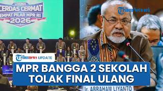 SMAN 1 Pontianak dan SMAN 1 Sambas Kompak Tolak Final Ulang Cerdas Cermat 4 Pilar, MPR Ngaku Bangga