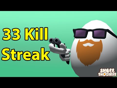 33 Kill Streak! | Shell Shockers